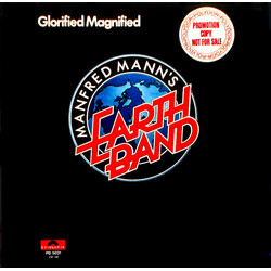 Manfred Mann's Earth Band Glorified Magnified Vinyl LP USED