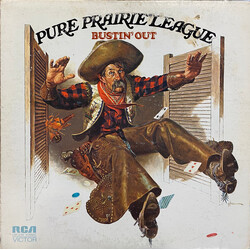 Pure Prairie League Bustin' Out Vinyl LP USED
