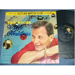 Pat Boone White Christmas Vinyl LP USED