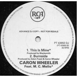 Caron Wheeler This is Mine USED VINYL 12INCH PROMO