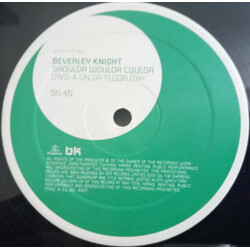 Beverley Knight Shoulda Woulda Coulda USED VINYL 12INCH 45 RPM PROMO