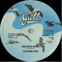 Cleveland Eaton Bama Boogie Woogie USED VINYL 12INCH 45 RPM STEREO