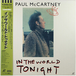 Paul McCartney In The World Tonight Laserdisc USED