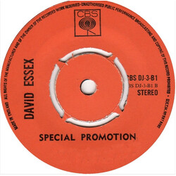 David Essex Special Promotion USED VINYL 7INCH 45 RPM SINGLE PARTIALLY MIXED PROMO SAMPLER