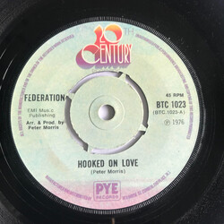 Federation (5) Hooked On Love USED VINYL 7INCH 45 RPM