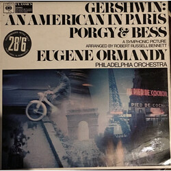 George Gershwin / Eugene Ormandy / The Philadelphia Orchestra An American In Paris / Porgy And Bess A Symphonic Picture Vinyl LP USED