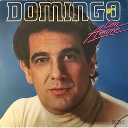 Placido Domingo Domingo Con Amore Vinyl LP USED