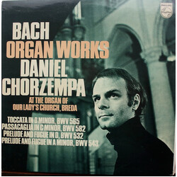 Johann Sebastian Bach / Daniel Chorzempa Organ Works Vinyl LP USED