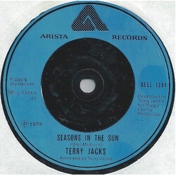 Terry Jacks Seasons In The Sun USED VINYL 7INCH 45 RPM SINGLE REISSUE