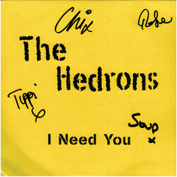 The Hedrons I Need You VINYL 7" USED