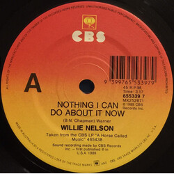 Willie Nelson Nothing I Can Do About It Now / If I Were A Painting USED VINYL 7INCH 45 RPM