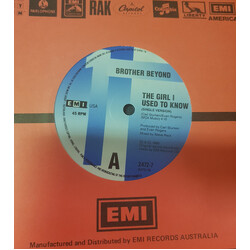 Brother Beyond The Girl I Used To Know USED VINYL 7INCH 45 RPM SINGLE