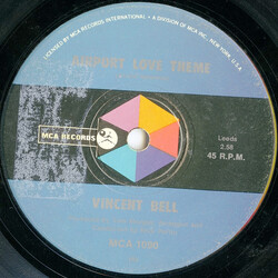 Vinnie Bell Airport Love Theme / Marilyn's Theme USED VINYL 7INCH 45 RPM SINGLE