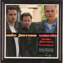 Halo James Wanted USED VINYL 7INCH 45 RPM SINGLE LIMITED EDITION REISSUE STEREO