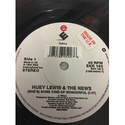 Huey Lewis & The News (She's) Some Kind Of Wonderful USED VINYL 7INCH STEREO