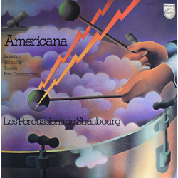 Les Percussions De Strasbourg Americana Vinyl LP USED