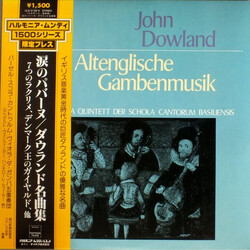 John Dowland / Schola Cantorum Basiliensis Altenglische Gambenmusik Vinyl LP USED
