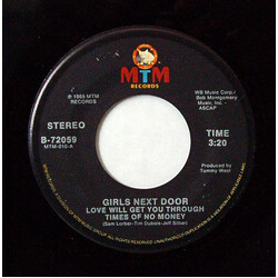 Girls Next Door Love Will Get You Through Times Of No Money USED VINYL 7INCH SINGLE 45 RPM