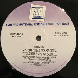 Charis You're The Type Of Guy USED VINYL 12INCH 33 S RPM PROMO