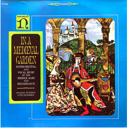 Stanley Buetens Lute Ensemble In A Medieval Garden:  Instrumental And Vocal Music Of The Middle Ages And Renaissance Vinyl LP USED