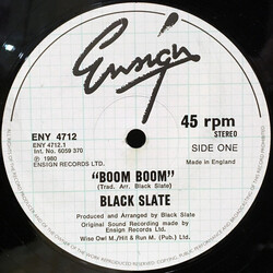 Black Slate Boom Boom / Legalize Collie Herb Vinyl 12" USED