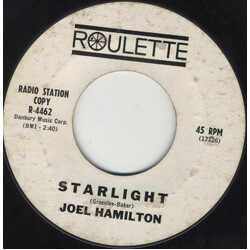 Joel Hamilton (3) Starlight / Pretty Girls Everywhere USED VINYL 7INCH 45 RPM PROMO