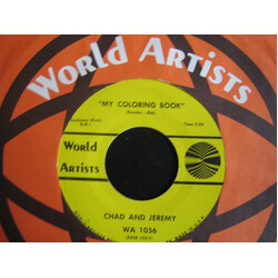 Chad & Jeremy From A Window / My Coloring Book USED VINYL 7INCH 45 RPM SINGLE