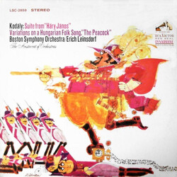Zoltán Kodály / Boston Symphony Orchestra / Erich Leinsdorf Suite From "Háry János" / Variations On A Hungarian Folk Song, "The Peacock" Vinyl LP USED