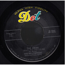 The Hilltoppers The Joker (That's What They Call Me) Vinyl 7" USED