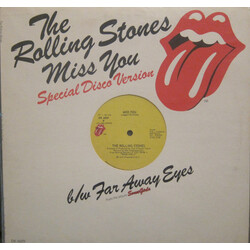 The Rolling Stones Miss You (Special Disco Version) USED VINYL 12INCH 45 RPM SINGLE