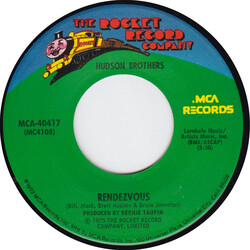Hudson Brothers Rendezvous USED VINYL 7INCH 45 RPM SINGLE