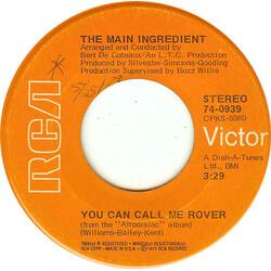 The Main Ingredient You Can Call Me Rover / I'm Better Off Without You USED VINYL 7INCH 45 RPM