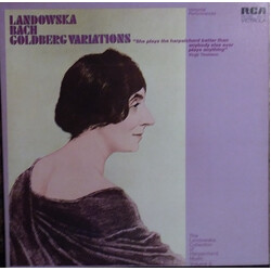 Johann Sebastian Bach / Wanda Landowska Goldberg Variations Vinyl LP USED