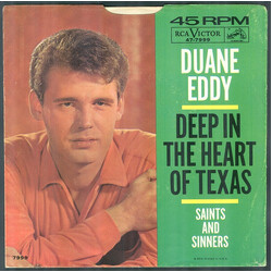 Duane Eddy Deep In The Heart Of Texas / Saints And Sinners USED VINYL 7INCH 45 RPM SINGLE MONO