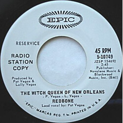 Redbone The Witch Queen Of New Orleans USED VINYL 7INCH 45 RPM SINGLE PROMO