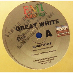 Great White Substitute USED VINYL 7INCH SINGLE