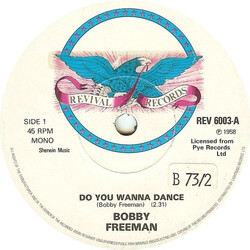 Bobby Freeman Do You Want To Dance USED VINYL 7INCH 45 RPM SINGLE REISSUE MONO