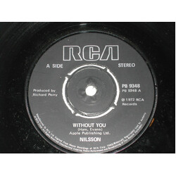 Harry Nilsson Without You USED VINYL 7INCH 45 RPM