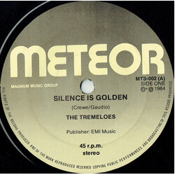 The Tremeloes Silence Is Golden USED VINYL 7INCH 45 RPM