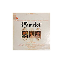 Richard Burton (2) / Julie Andrews / Al Lerner / Frederick Loewe / Robert Goulet Camelot--Original Broadway Cast Vinyl LP USED