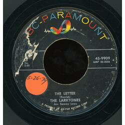 Larktones The Letter / Rockin' Swingin' Man USED VINYL 7INCH 45 RPM STYRENE