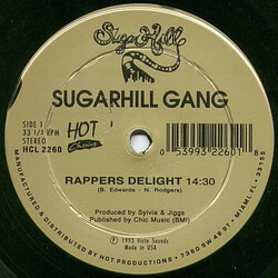 Sugarhill Gang Rappers Delight / 8th Wonder USED VINYL 12INCH