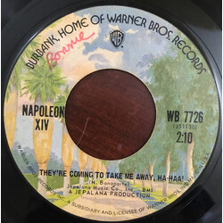 Napoleon XIV They're Coming To Take Me Away, Ha-Haaa! USED VINYL 7INCH 45 RPM SINGLE REISSUE
