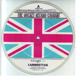 The Lambrettas D-a-a-ance USED VINYL 7INCH LIMITED EDITION PICTURE DISC