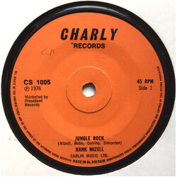 Hank Mizell Jungle Rock USED VINYL 7INCH 45 RPM SINGLE REISSUE