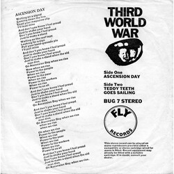 Third World War Ascension Day USED VINYL 7INCH 45 RPM SINGLE