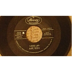 Earl Scott Loose Lips / Guess I'll Never Learn USED VINYL 7INCH 45 RPM SINGLE MONO