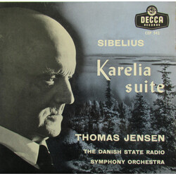 Jean Sibelius / Statsradiofoniens Symfoniorkester / Thomas Jensen Karelia Suite USED VINYL 7INCH EP MONO