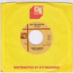 Patti Austin Say You Love Me USED VINYL 7INCH 45 RPM
