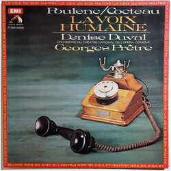 Francis Poulenc / Jean Cocteau / Denise Duval / Orchestre Du Théâtre National De L'Opéra-Comique / Georges Prêtre La Voix Humaine Vinyl LP USED